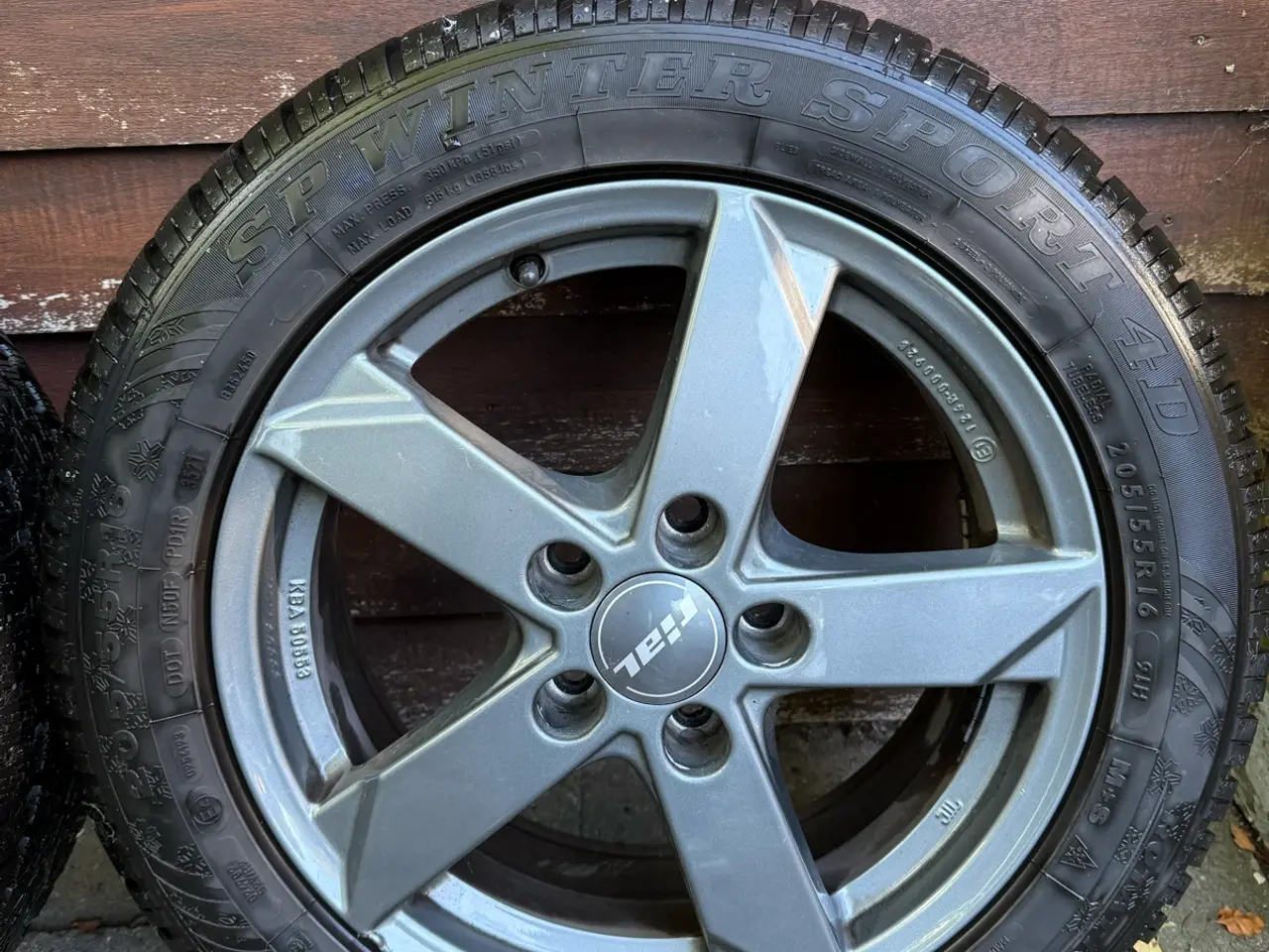 Billede 2 - Vinterhjul – 5x112 – 205/55 R16