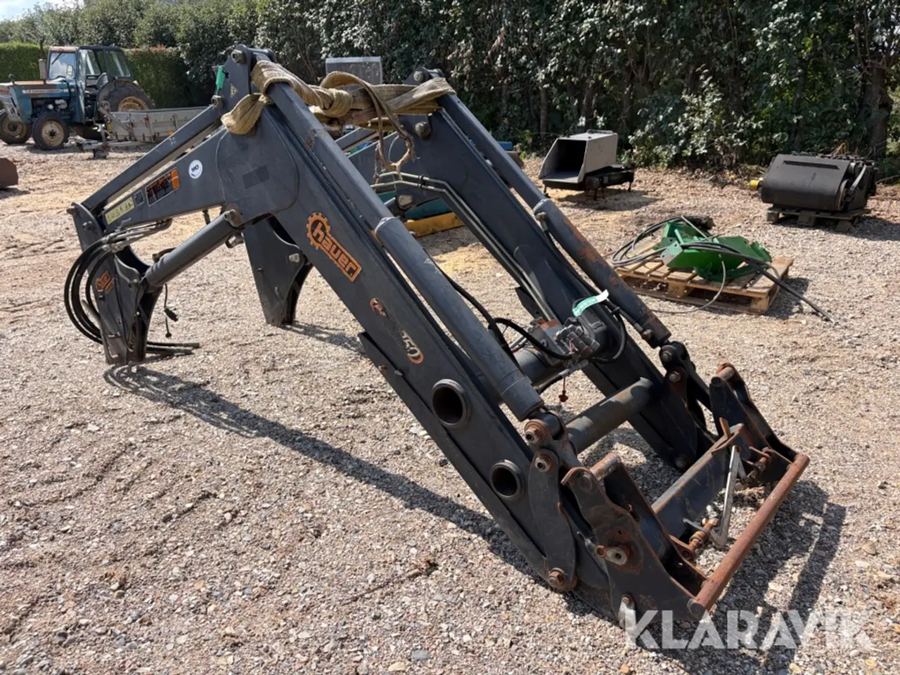 Billede 3 - Frontlæsser Hauer POM-C 150 med John Deere-beslag