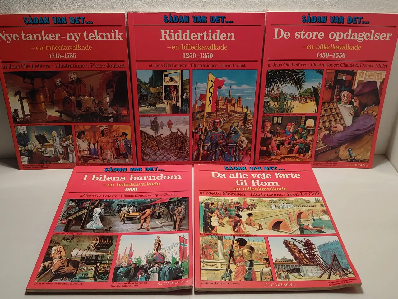 Billede 1 - Jens Ole Lefévre: 5 stk, Sådan var det...1976-82.
