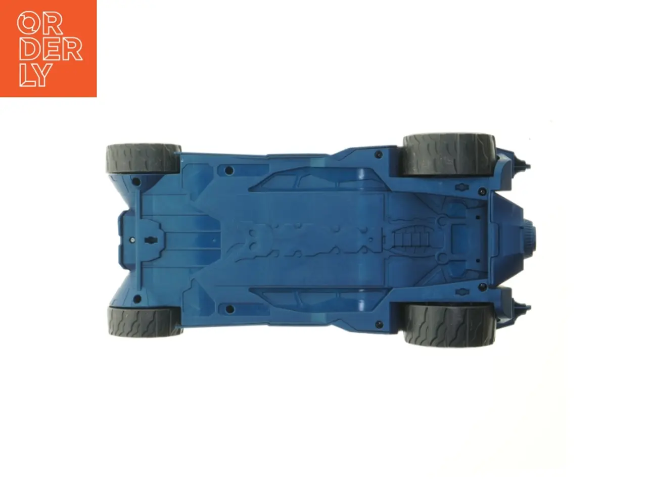 Billede 5 - Blå legetøjsbil, Batmobil (str. 39,5 cm)