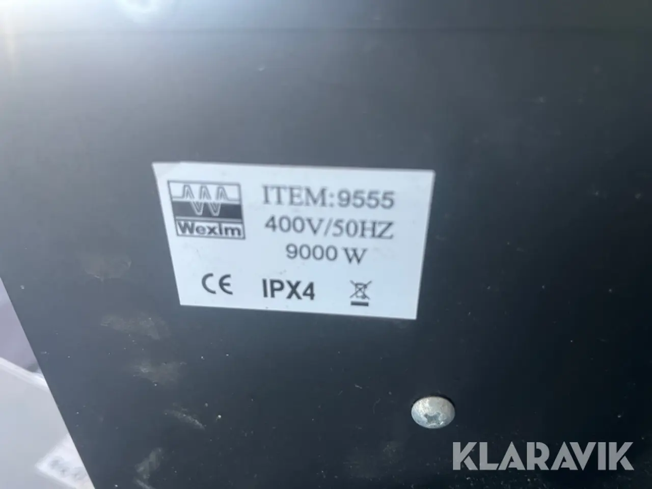 Billede 6 - Varmeblæsere Wexim 9kw 7 styk
