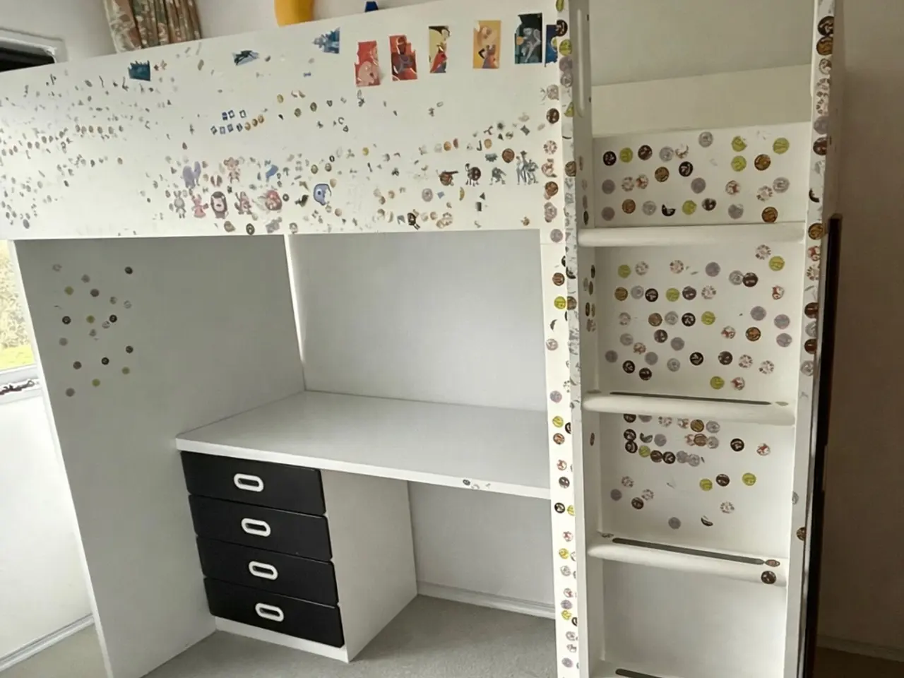 Billede 1 - Fin højseng fra IKEA