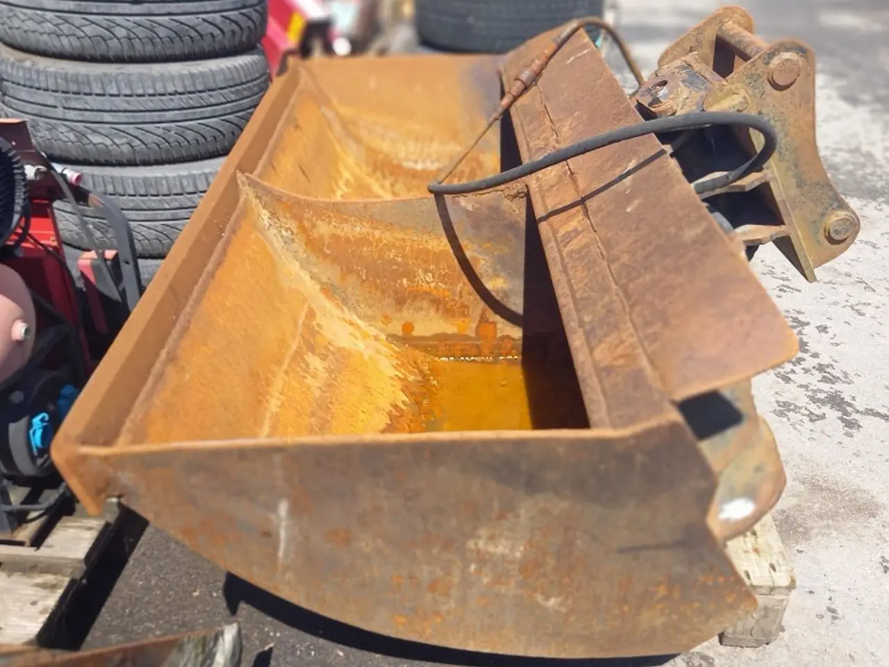 Billede 4 - Hydraulisk planerskovl 2 stempler