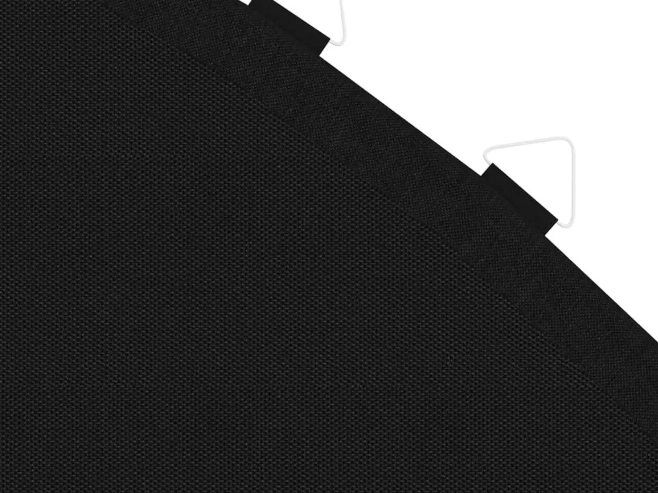 Billede 5 - Trampolinmåtte til 13 ft/3,96 m rund trampolin - sort polypropylen, 72 kroge