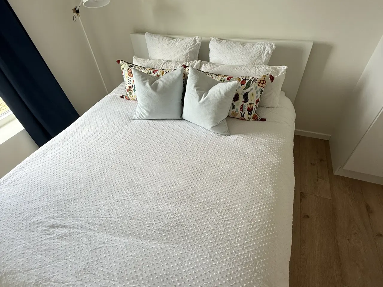 Billede 3 - IKEA Malm doublebad white with slatted frame
