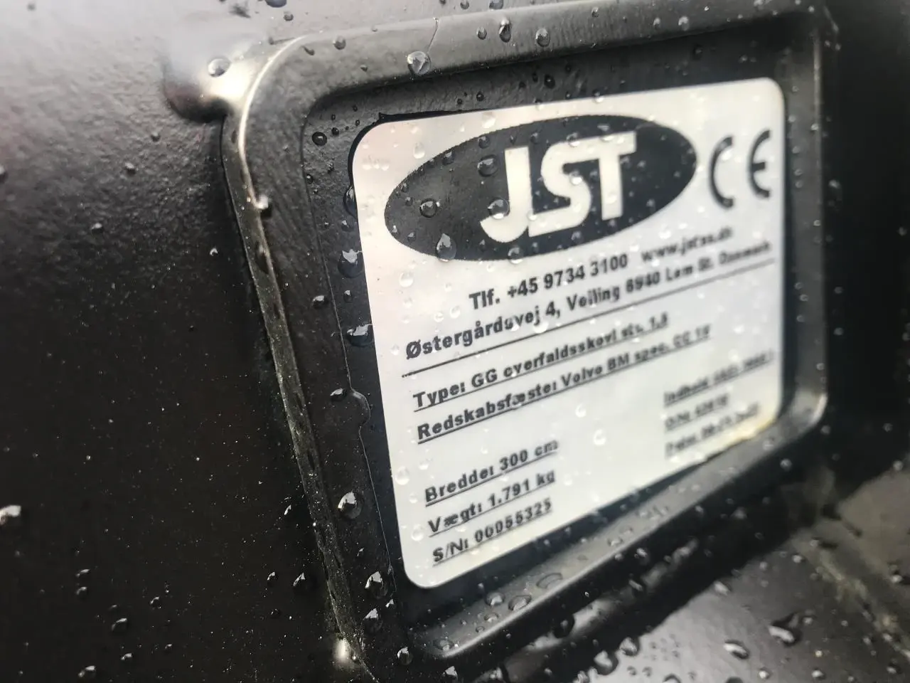 Billede 2 - JST 3m overfaldsskovl