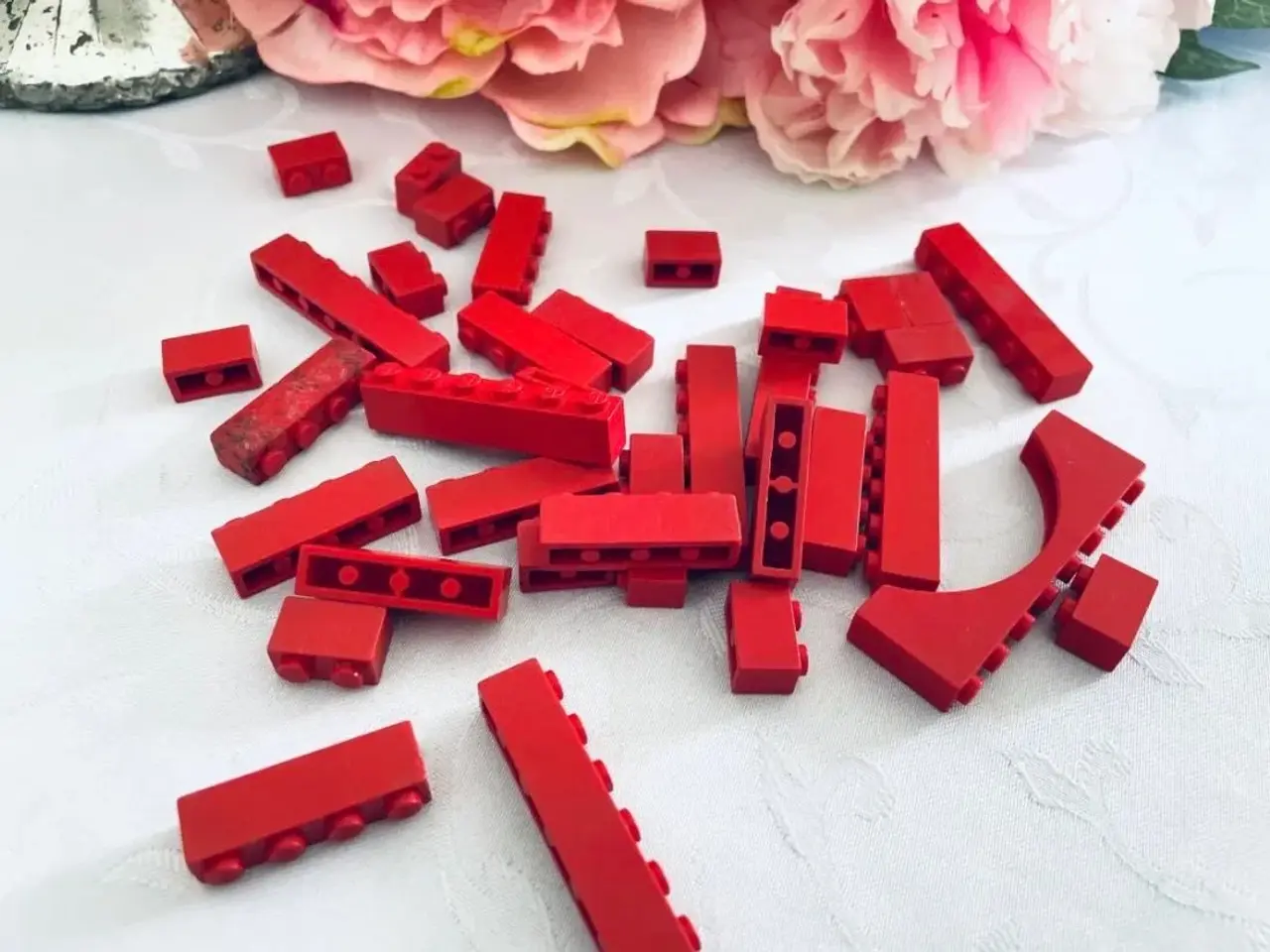 Billede 1 - Lego rød blandet