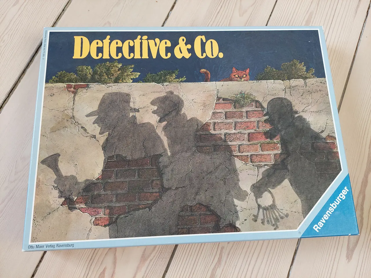 Billede 1 - Det klassiske Detective & Co. brætspil (1986/1987)