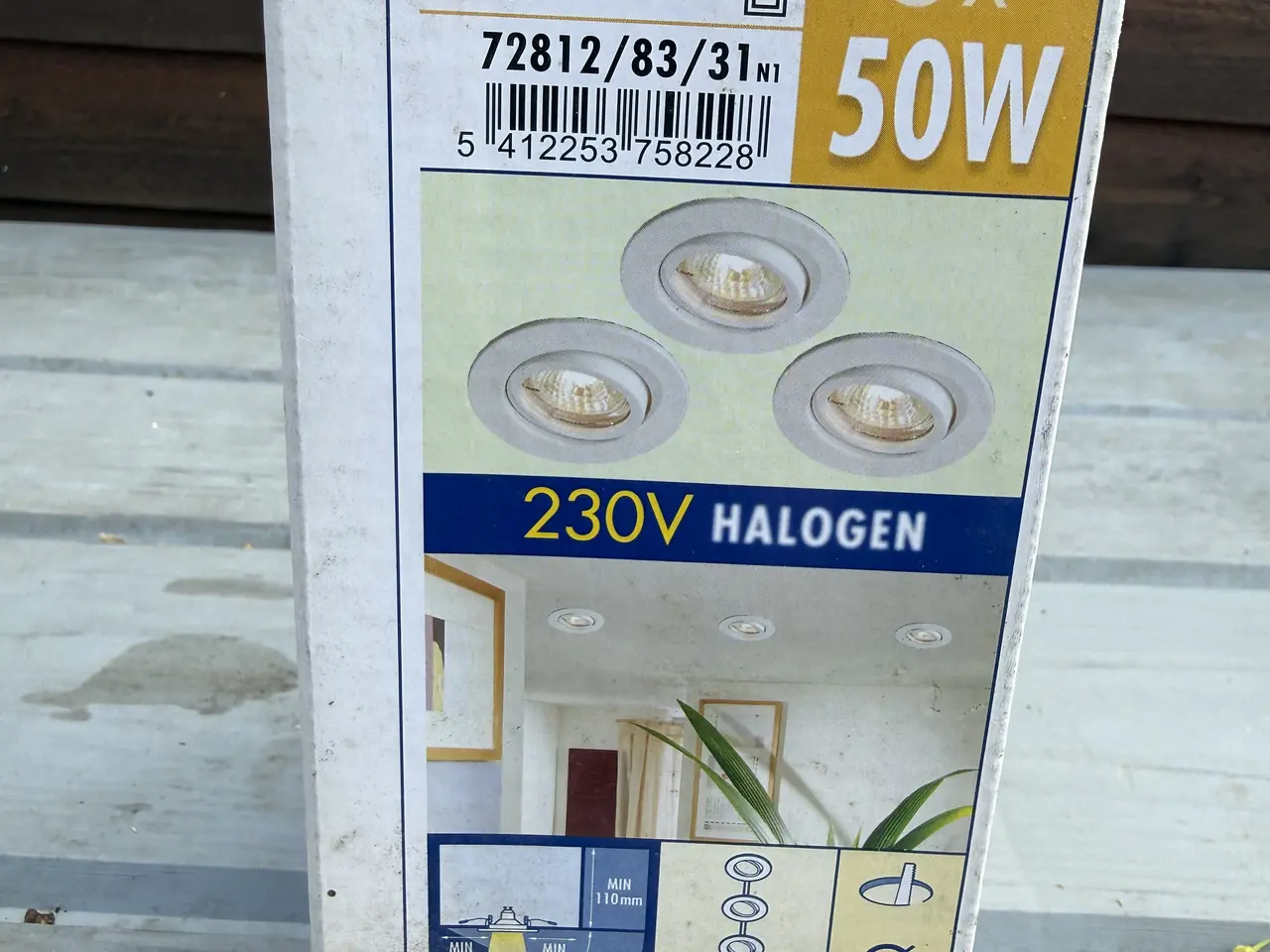 Billede 2 - 6 stk halogen helt nye 