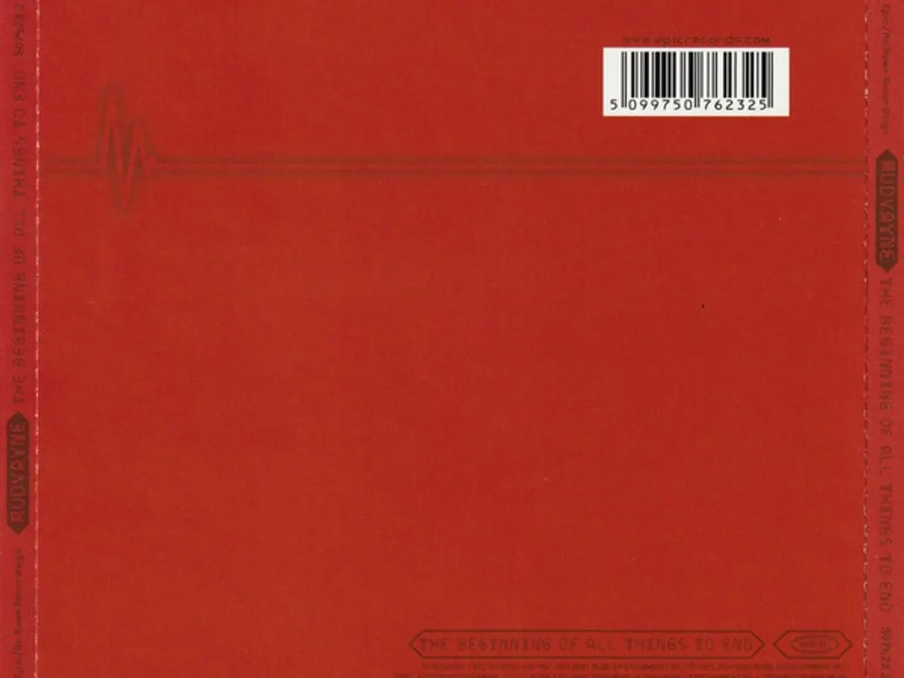 Billede 2 - Mudvayne – The Beginning Of All Things To End – CD