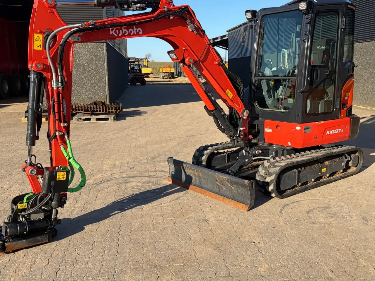 Billede 1 - Kubota kx037-4 M. Steelwrist