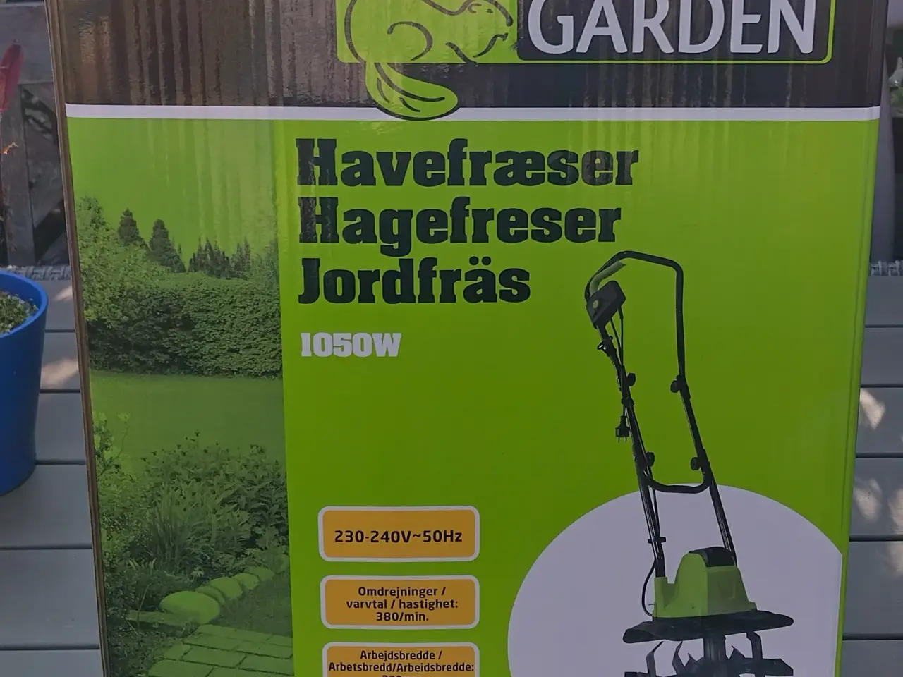 Billede 1 - Helt ny Havefræser