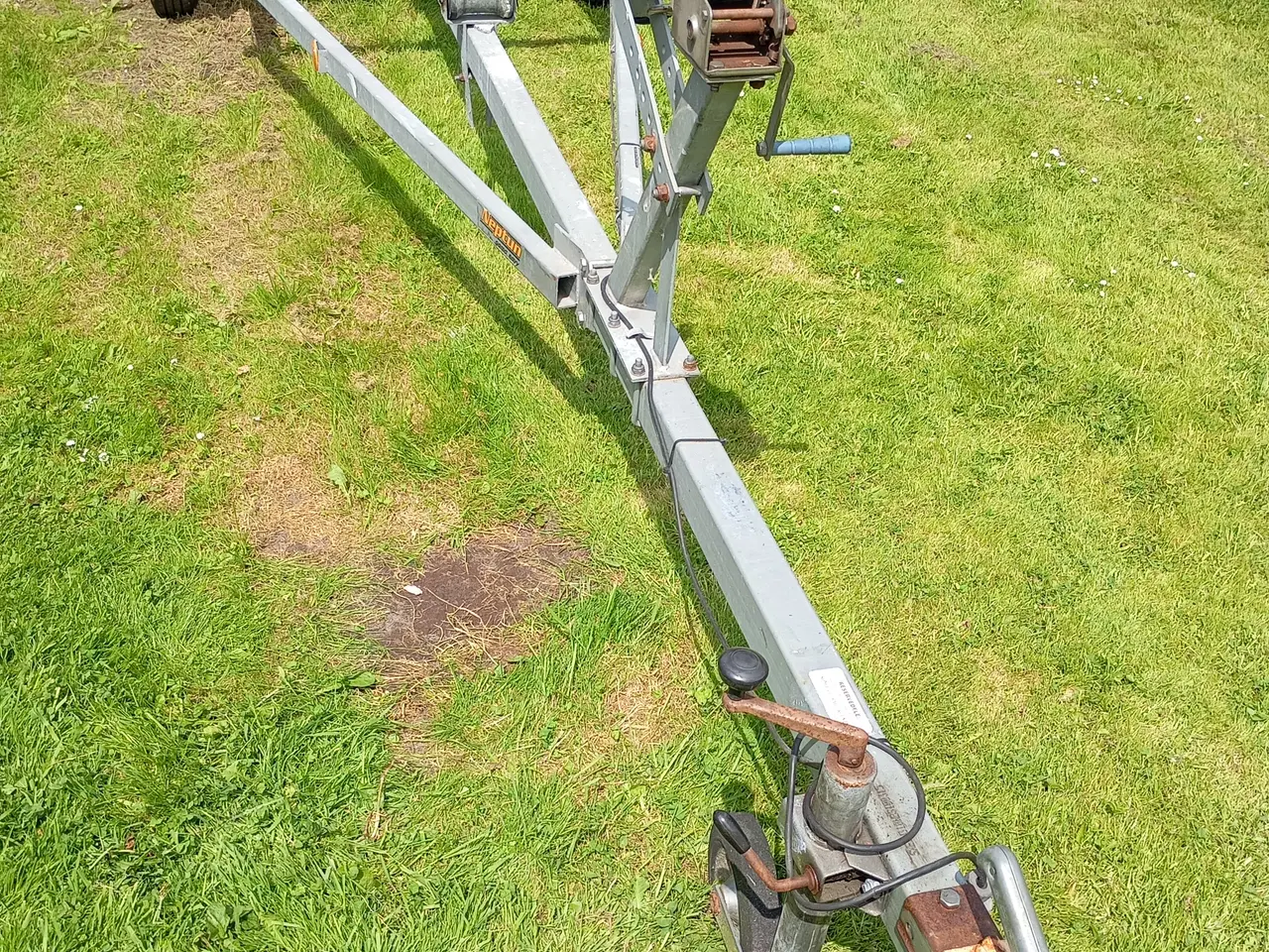Billede 2 - Bådtrailer 500kg nysynet