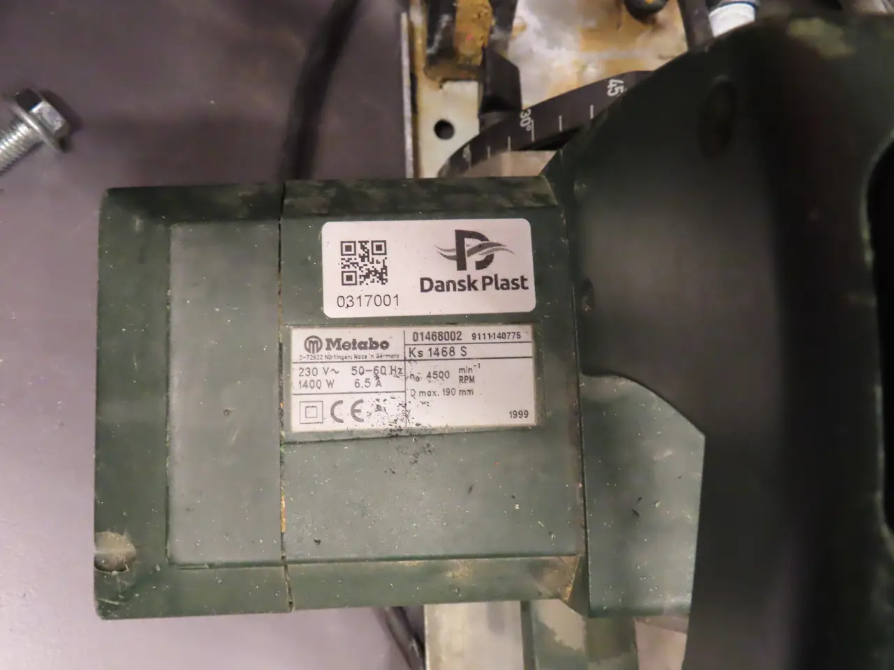 Billede 3 - Rundsav METABO KS 1468 S
