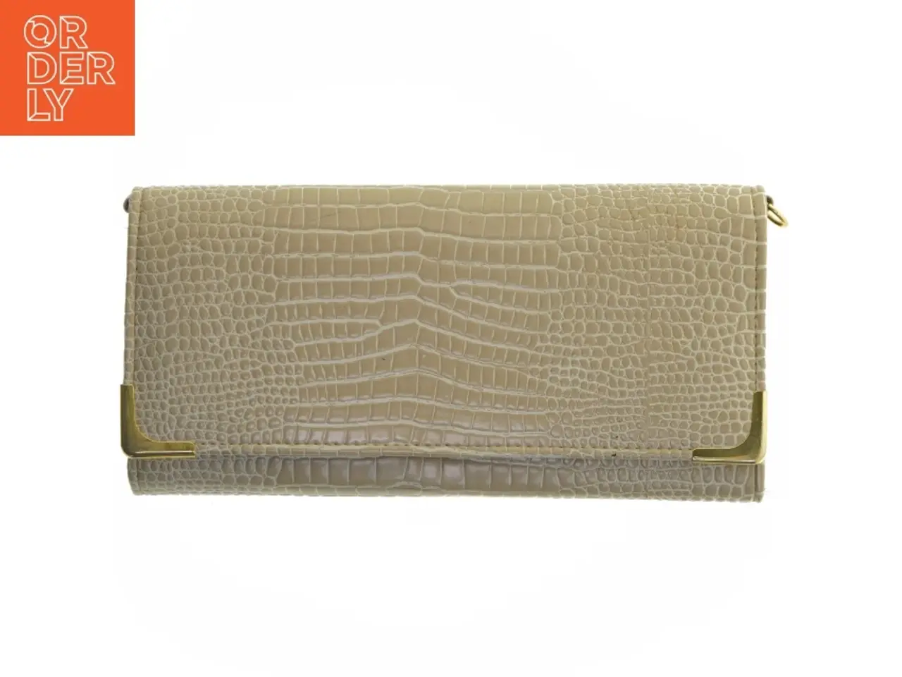 Billede 1 - Beige clutch (str. 28x14 cm)