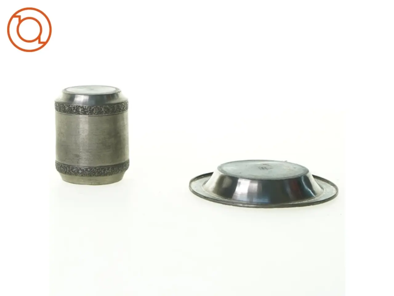 Billede 2 - Metal skåle fra Peweter (str. 10 cm 6 x 5 cm)