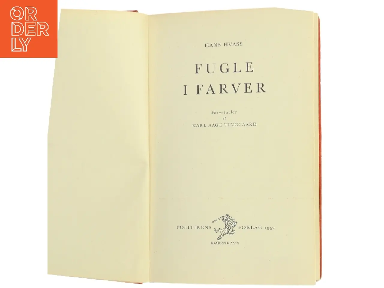Billede 2 - Fugle i farver af Hans Hvass (Bog)