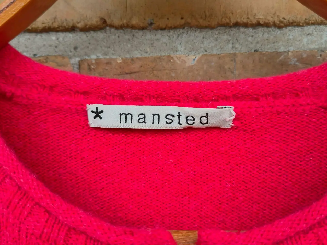 Billede 3 - Mansted uldcardigan str M