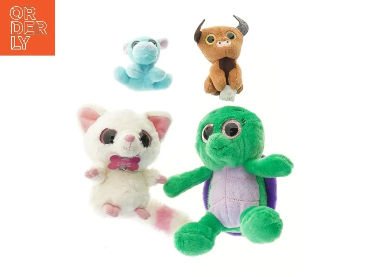 Billede 1 - Sæt af Beanie Babies bamser fra Ty (str. 7-15 cm)
