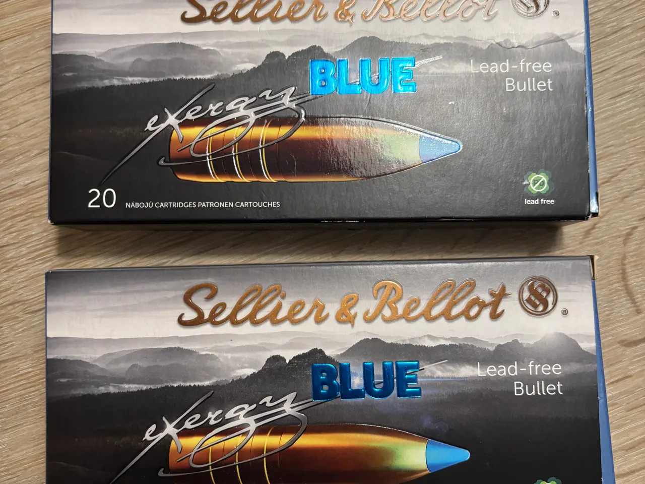 Billede 1 - Sellier Bellot TXRG Blue 110 grain 39 Stk