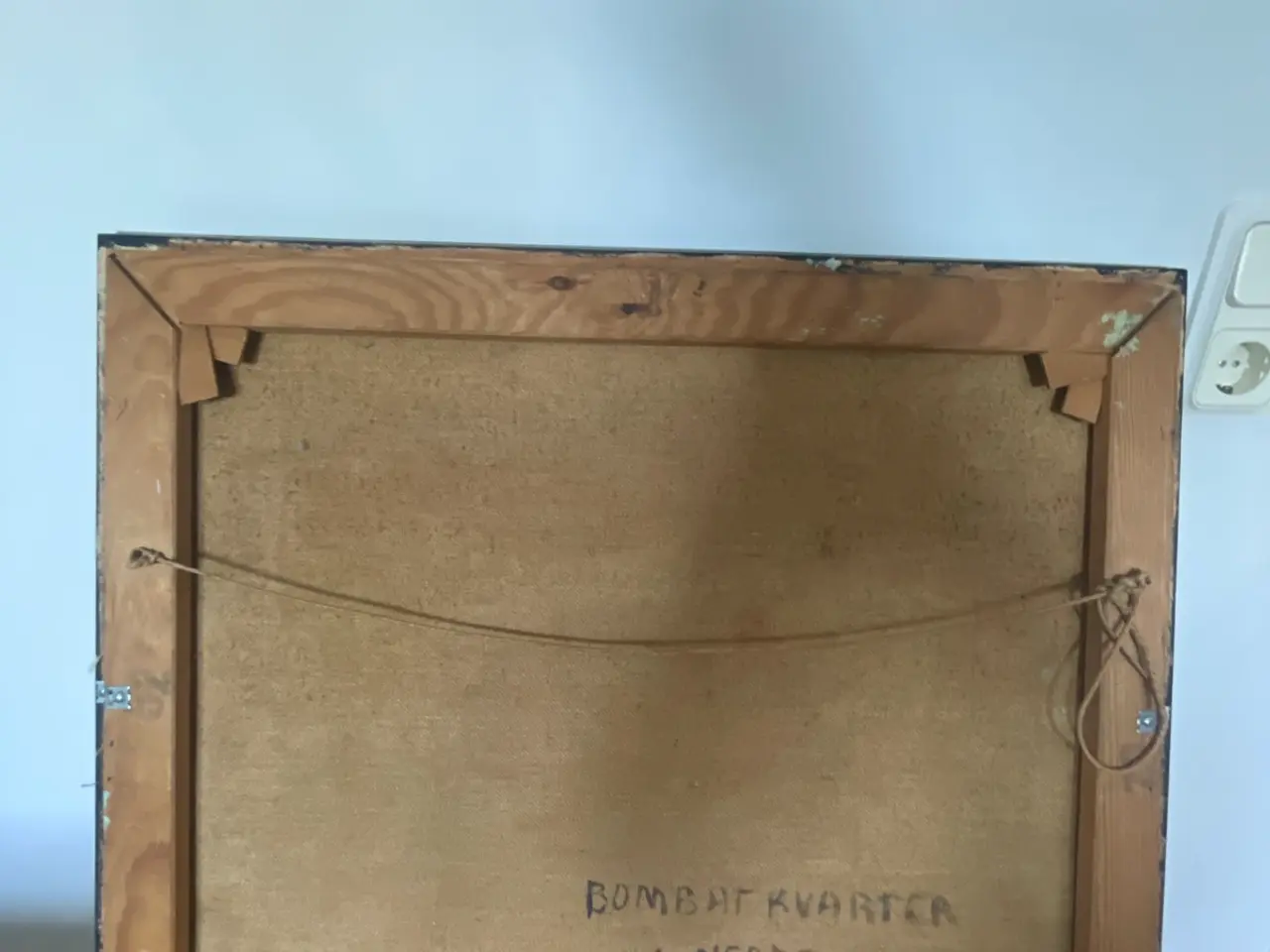 Billede 3 - Uidentificeret kunstner – Bombet kvarter i Napoli