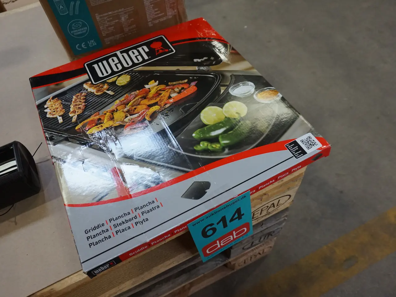 Billede 3 - Weber Traveler grillplade Støbejern
