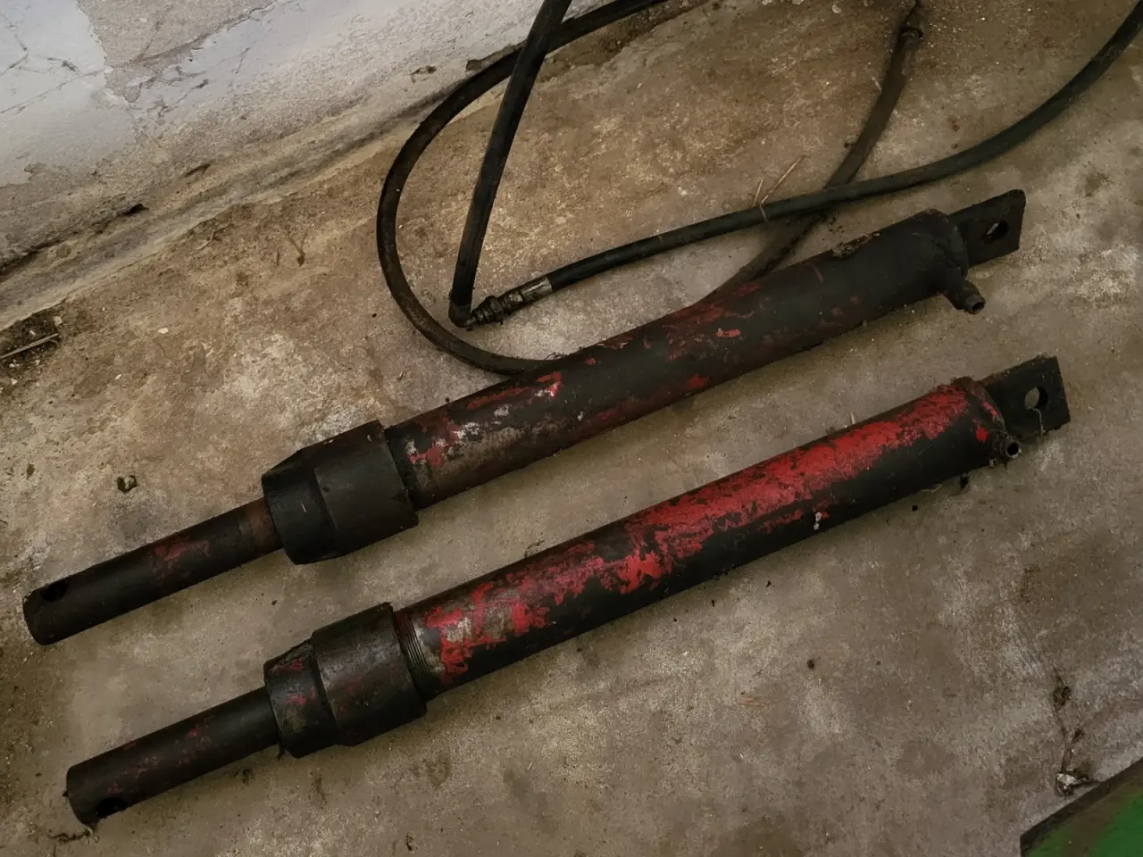 Billede 1 - 2 stk hydraulikstempler 1 vejs