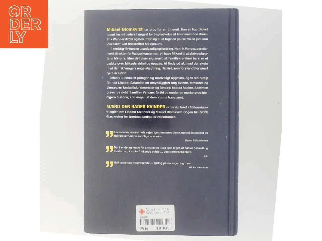 Billede 3 - Mænd der hader kvinder af Stieg Larsson (Bog)