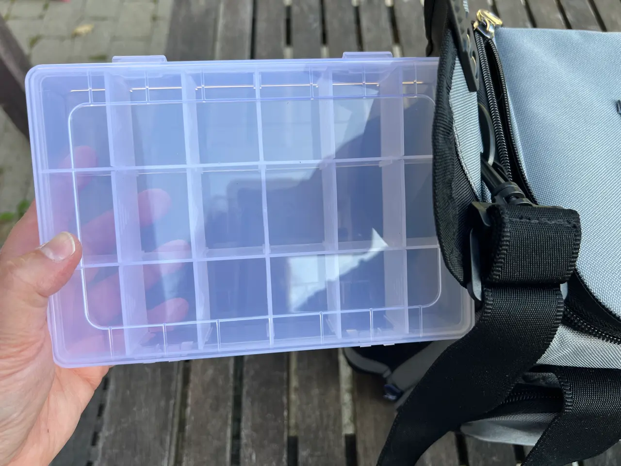 Billede 10 - Ny Fisketaske inkl. 8 plastikkasser