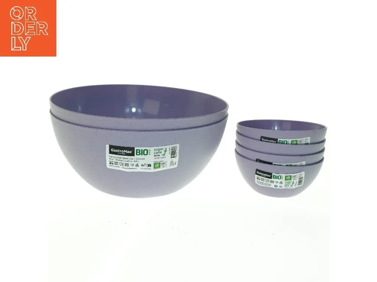 Billede 1 - GastroMax BIO skålsæt fra Orthex (str. 12 og24,5 cm)