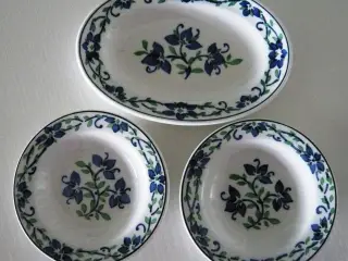 Villeroy & Boch Dresden - 3 assieter med nr. 7264