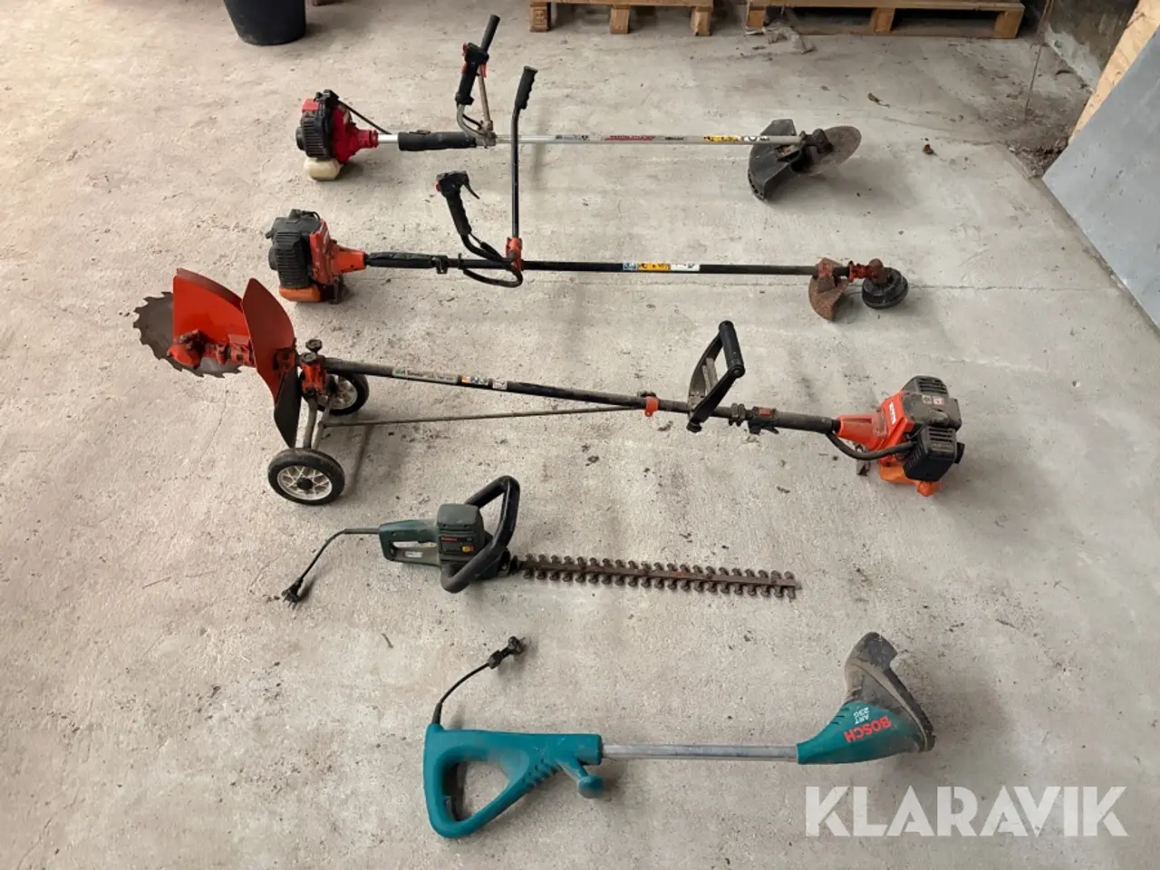 Billede 4 - Parti havemaskiner Bosch, Tanaka, Texas - 5 styk/enheder