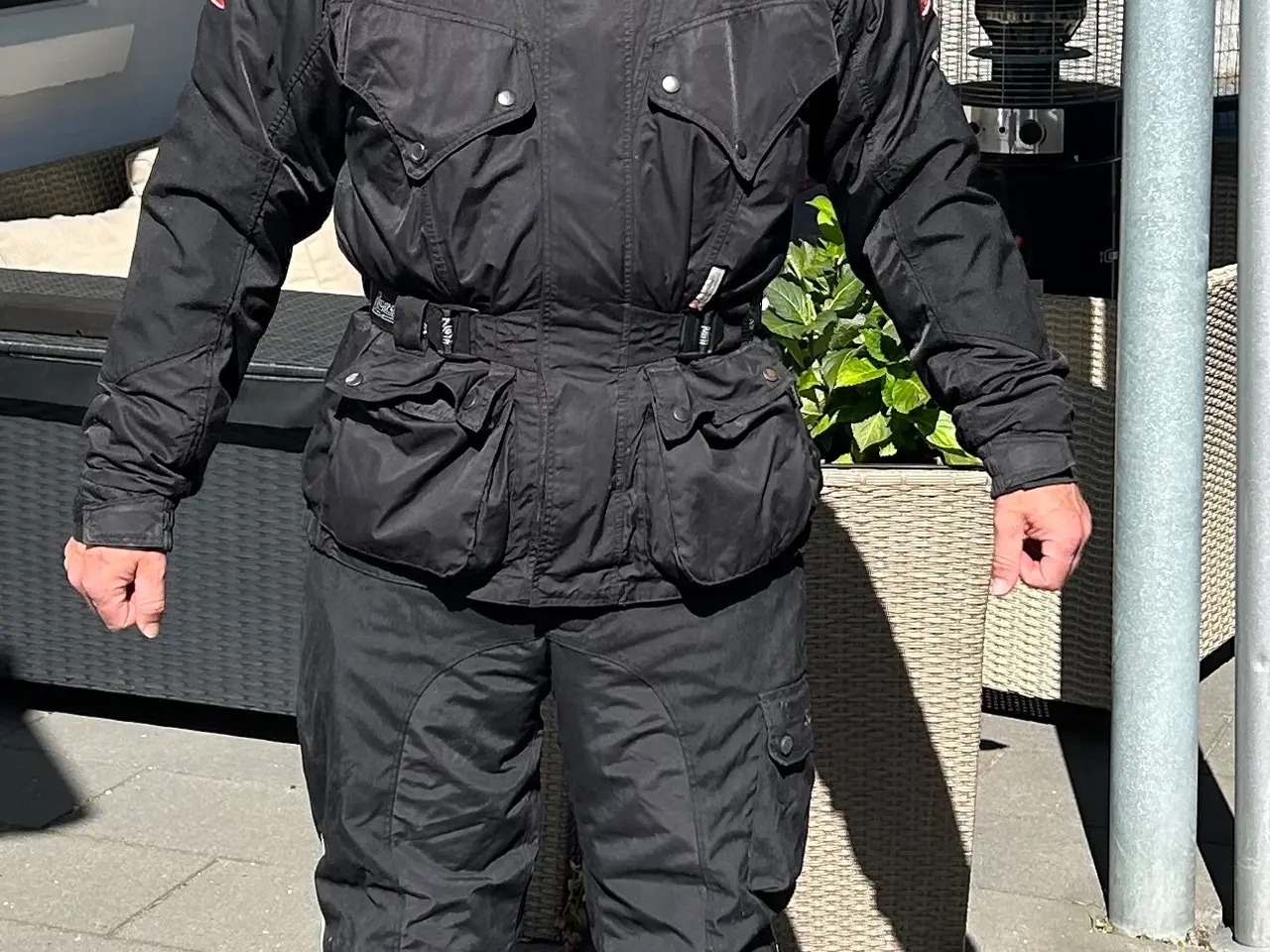Billede 2 - Larsen MC jakke + bukser str. L