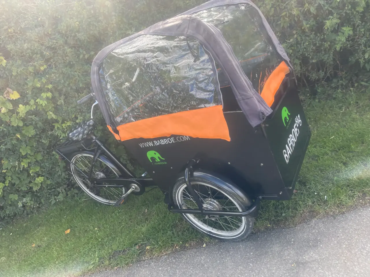 Billede 11 - Babboe E Big el ladcykel med batteri og oplader 