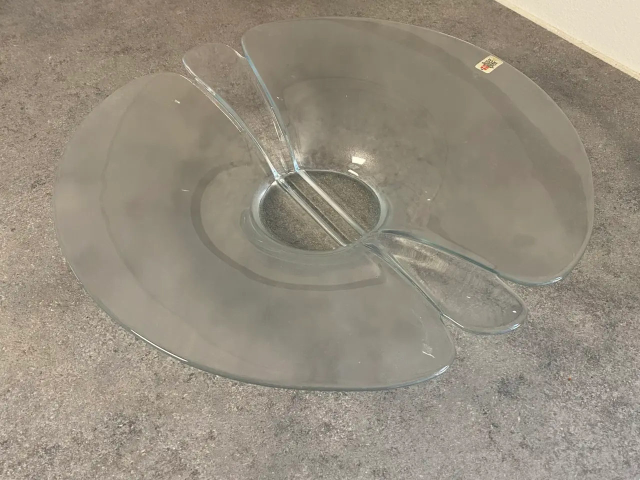 Billede 3 - Glas fad Holmegård 