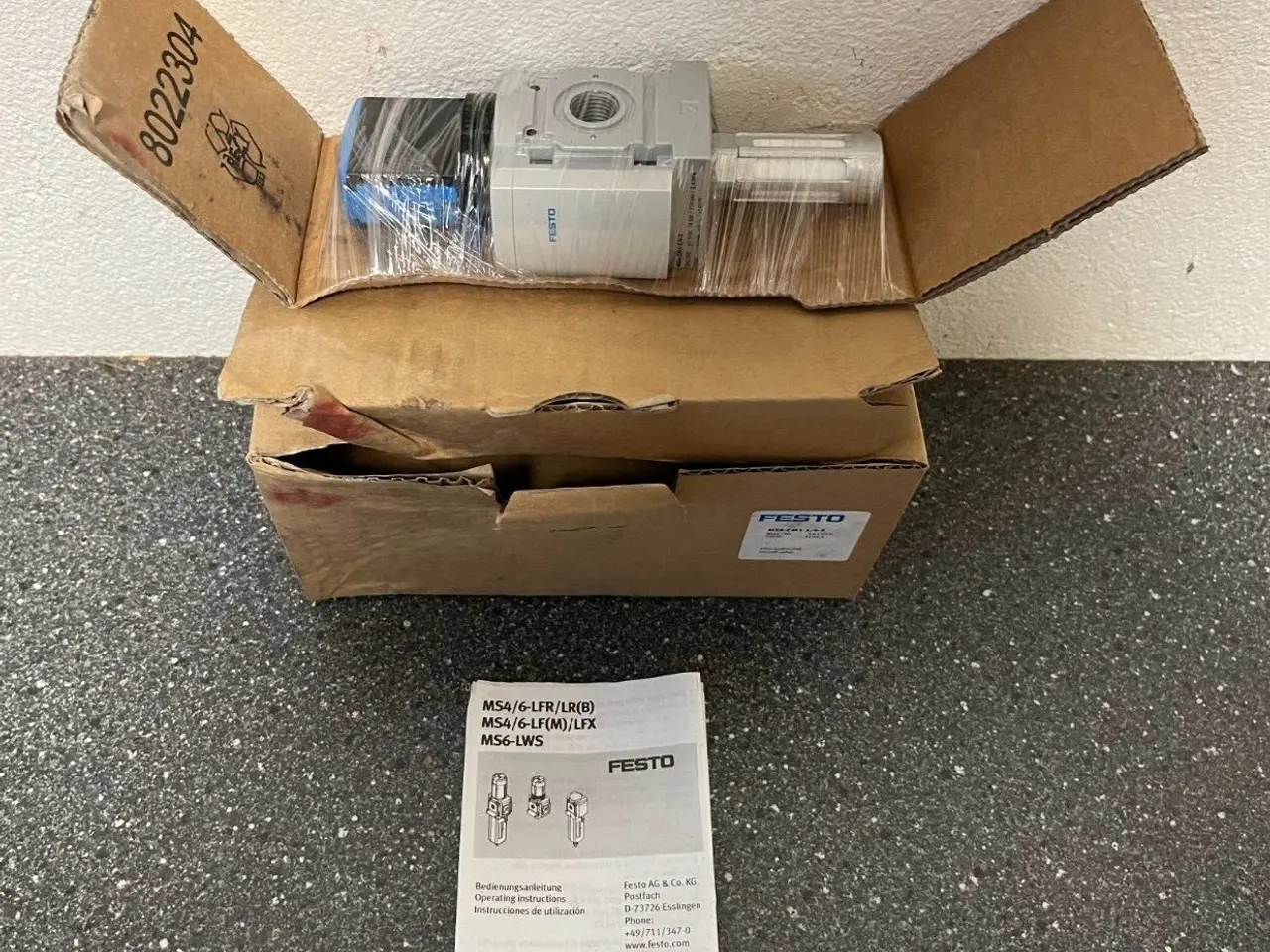 Billede 1 - Festo MS4-EM1-1/4-S On/Off ventil Assembly med