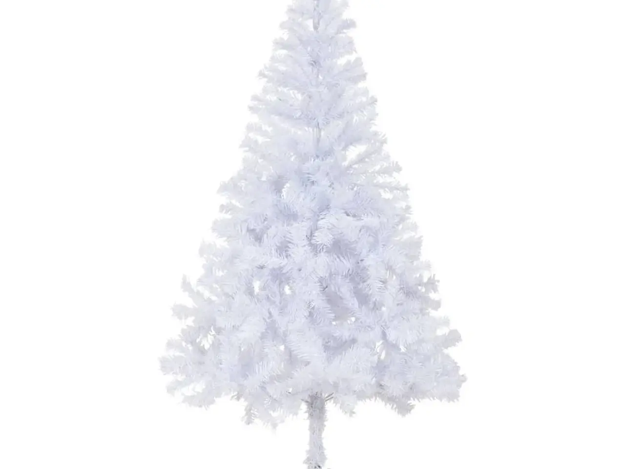 Billede 7 - Kunstigt juletræ med fod 120 cm - hvid
