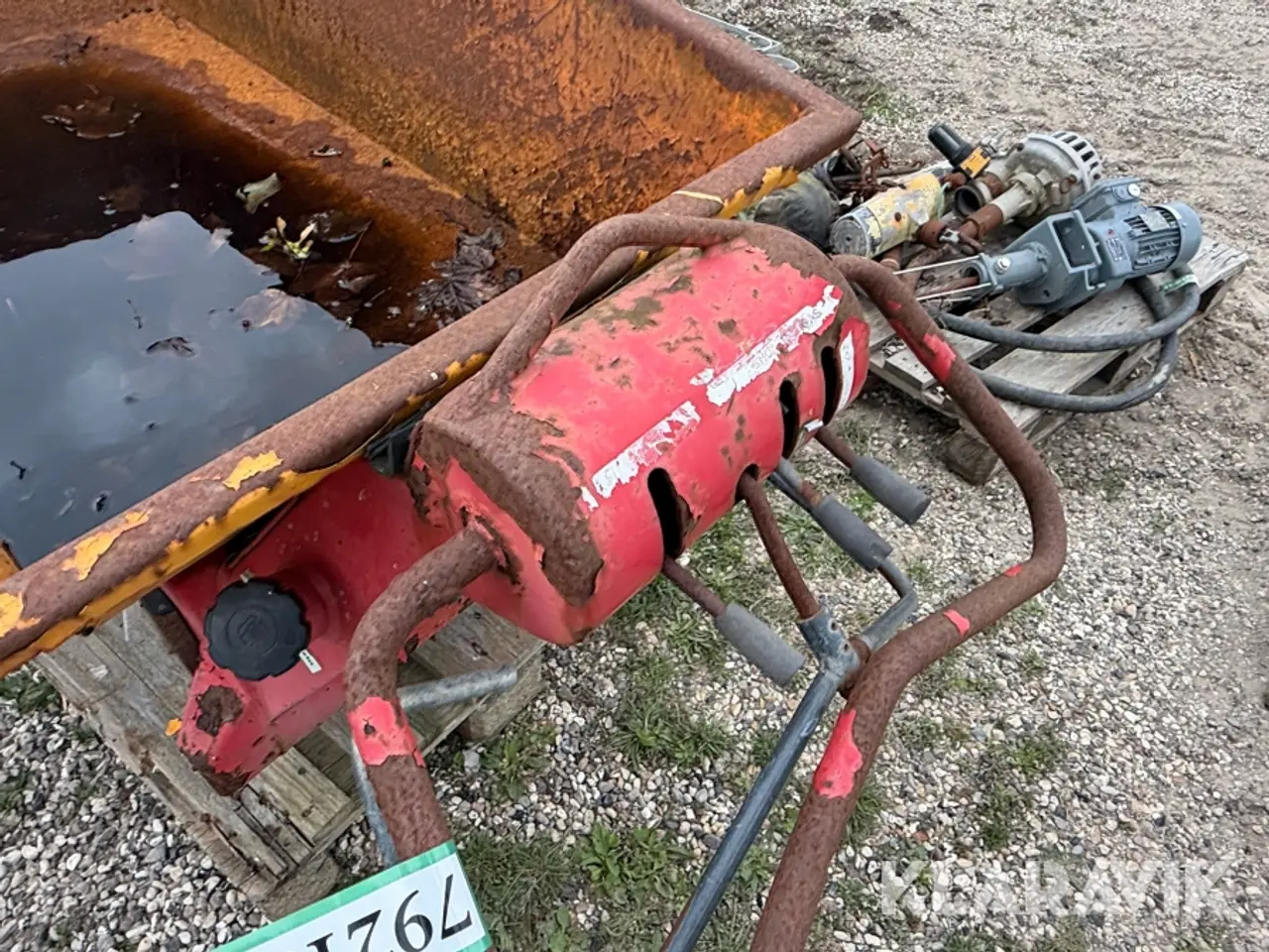 Billede 3 - Motorbør med tilbehør.