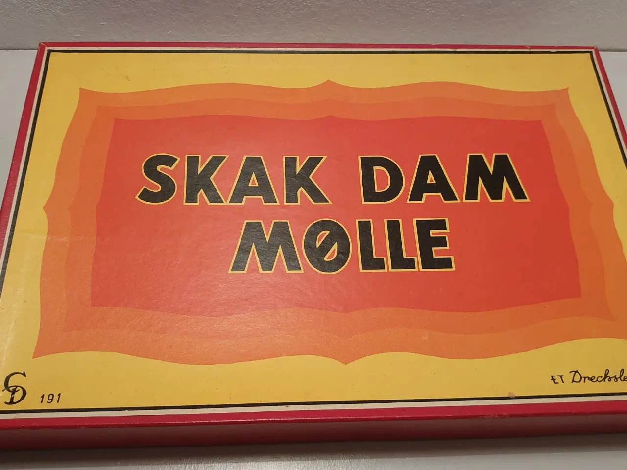 Billede 5 - Skak,Dam,Mølle. Sjældent Drechsler spil CD 191