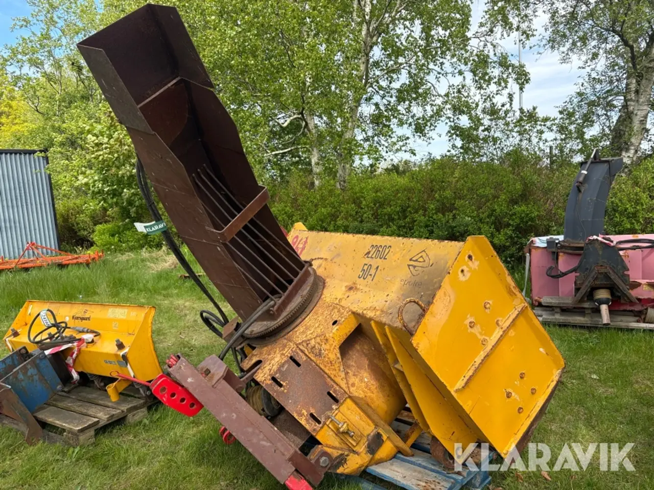 Billede 5 - Snefræser med hydraulisk svingbart udkasterrør Epoke