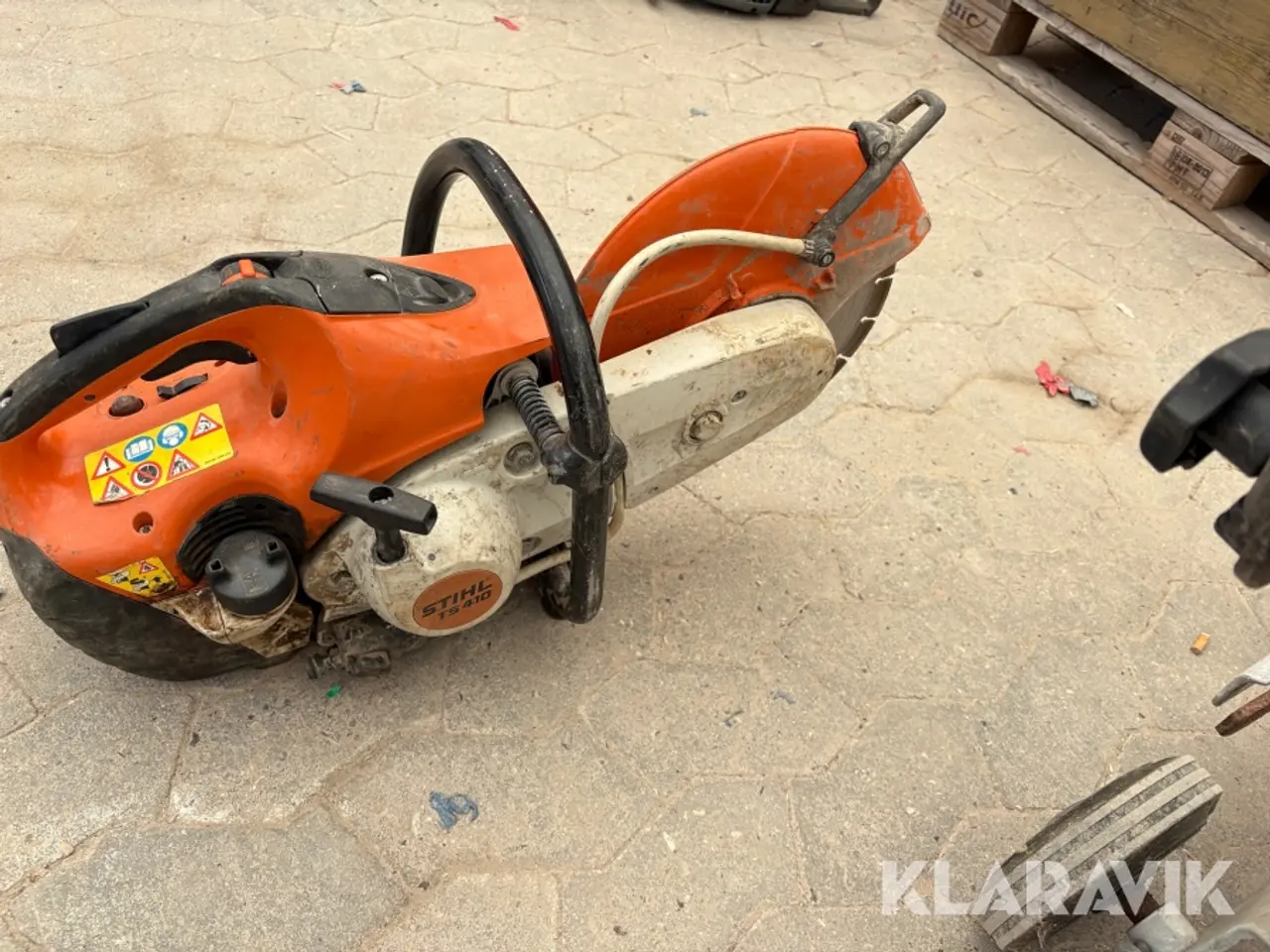 Billede 3 - Kapsav Stihl TS 410 med stativ