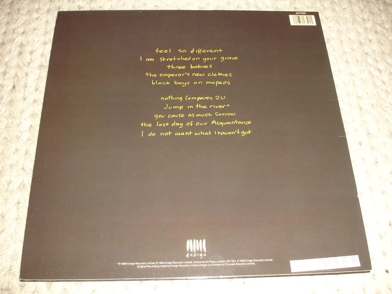 Billede 3 - Sinéad O'Connor – I Do Not Want What I Haven't Got