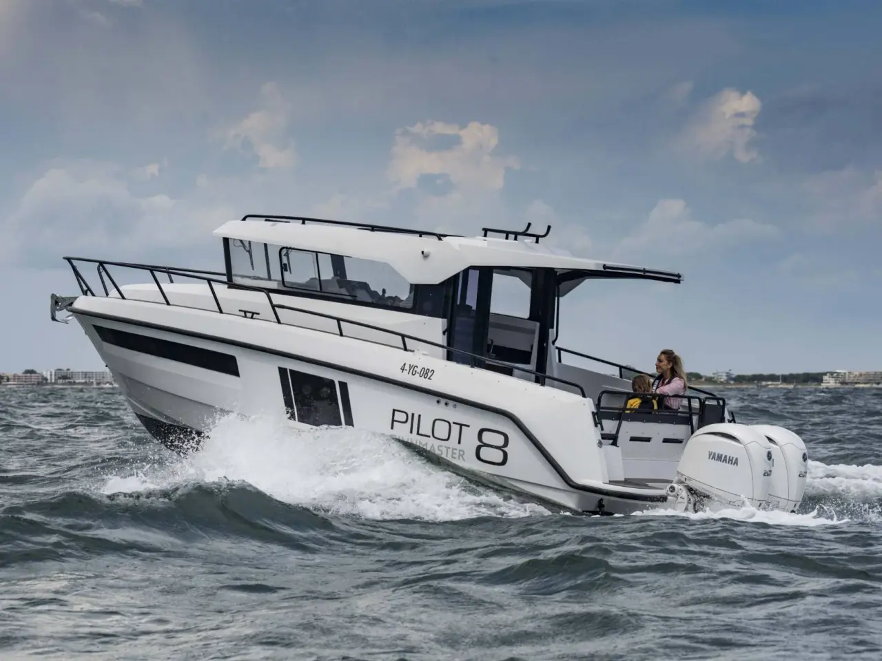 Billede 7 - Finnmaster Pilot 8 - Yamaha 2x150 HK/Udstyr