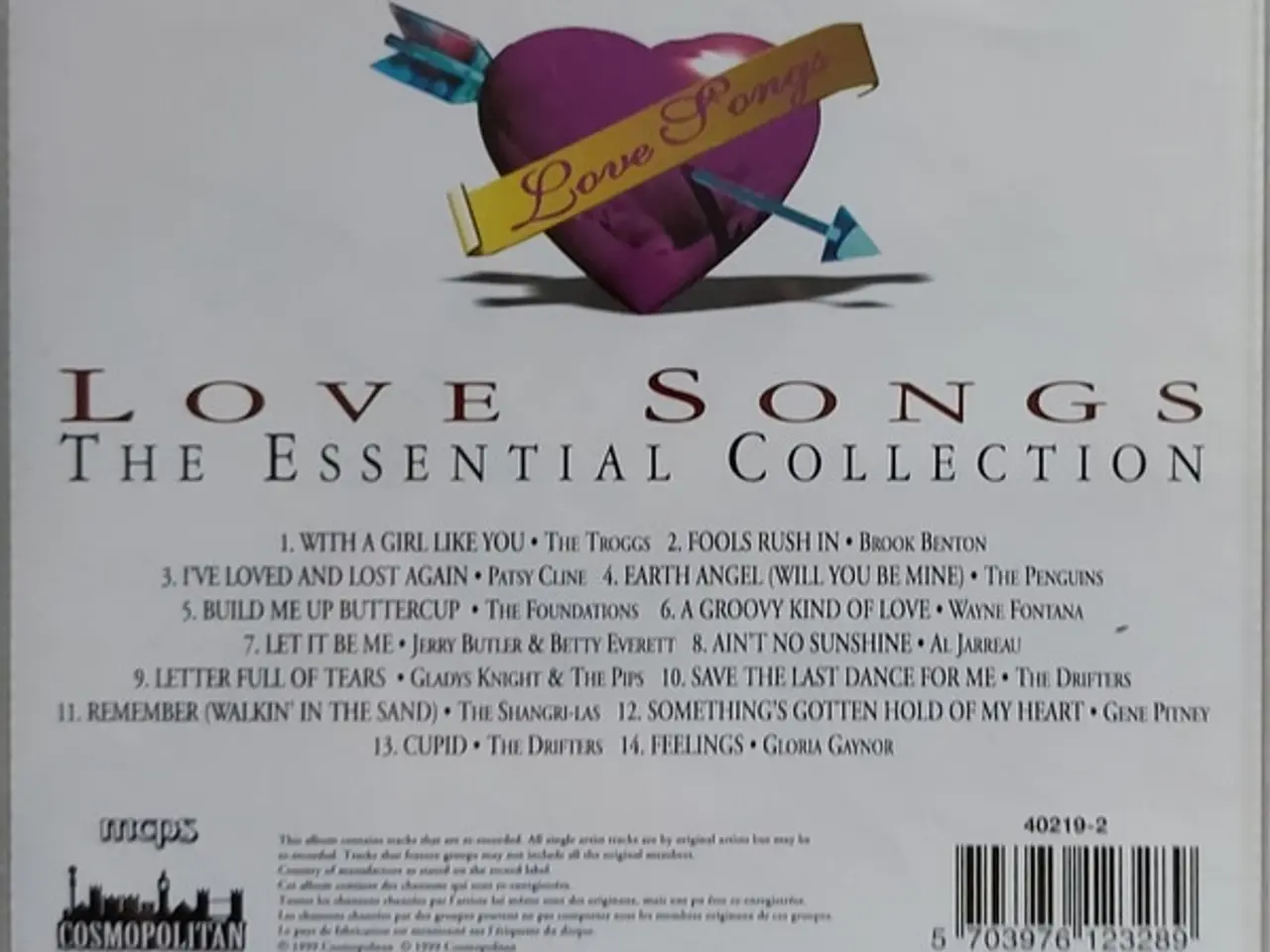 Billede 2 - Diverse kunstnere – Love Songs – CD