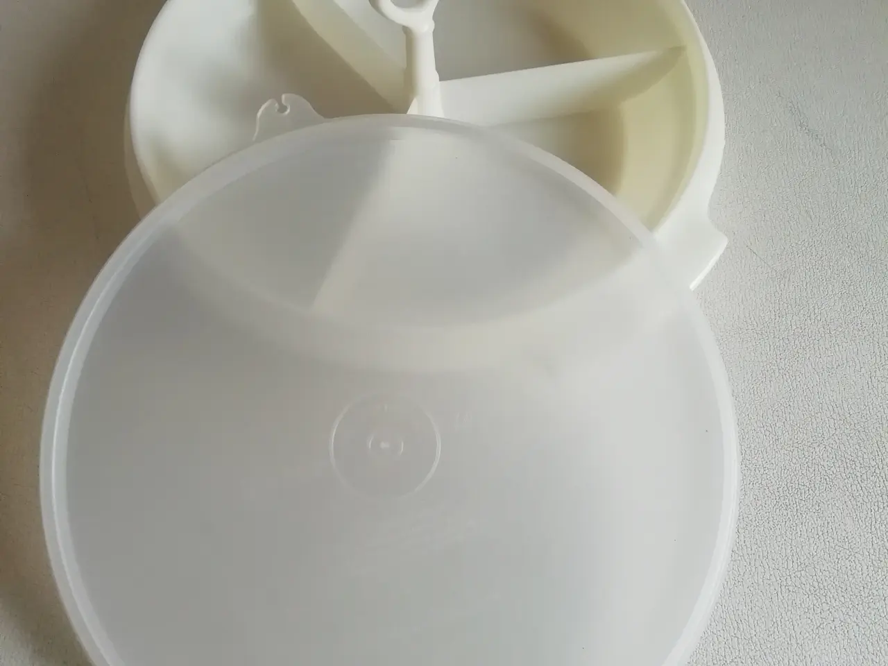 Billede 1 - fad, 3-delt med låg, Tupperware