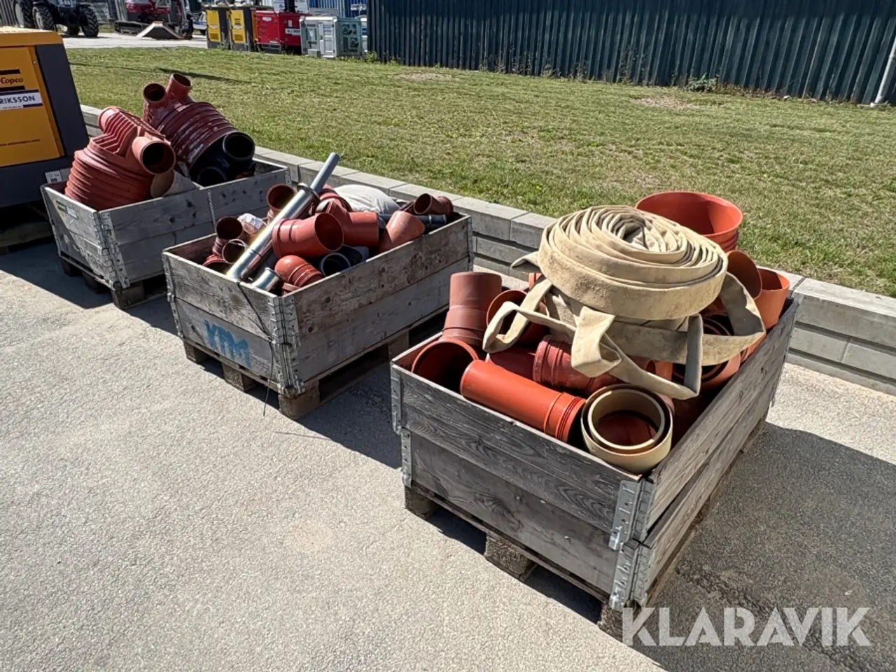 Billede 2 - Assorterede rør og fittings - 3 paller