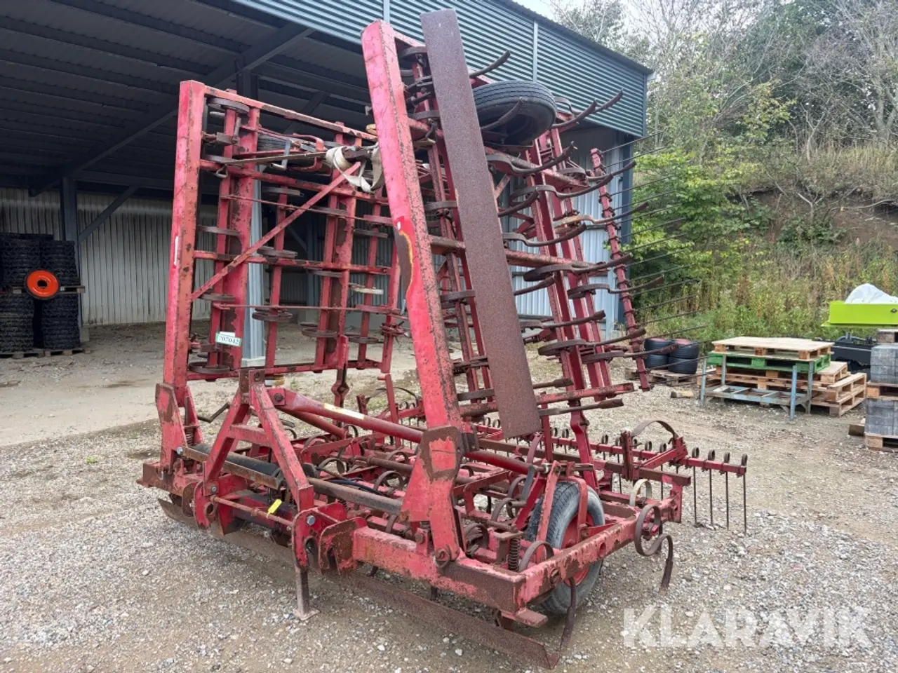 Billede 1 - Stubharve med planke Befa 640