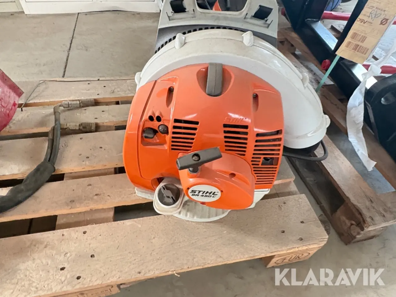 Billede 8 - Løvblæser rygbåren Stihl BR450