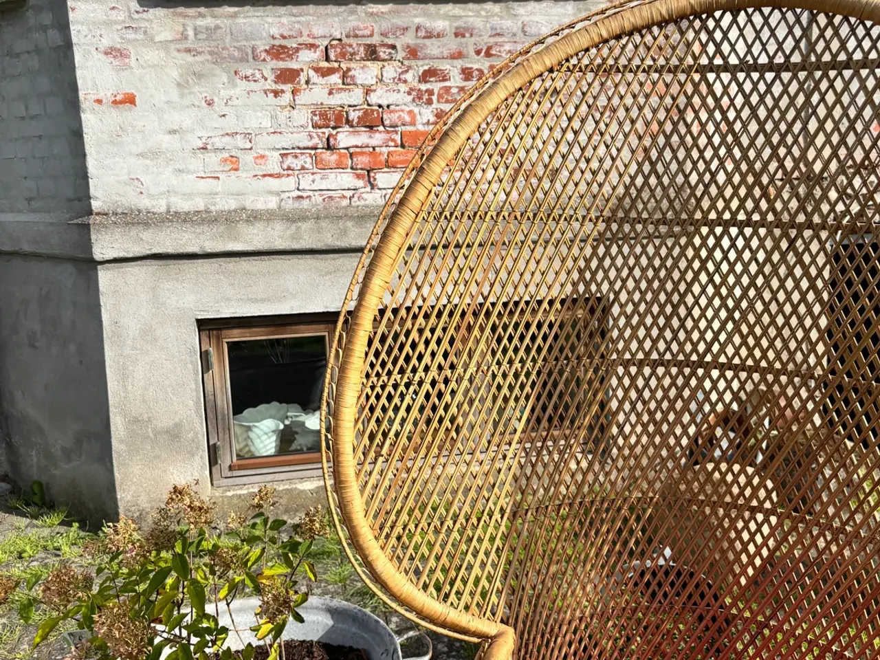 Billede 4 - Ikonisk påfuglestol i naturrattan