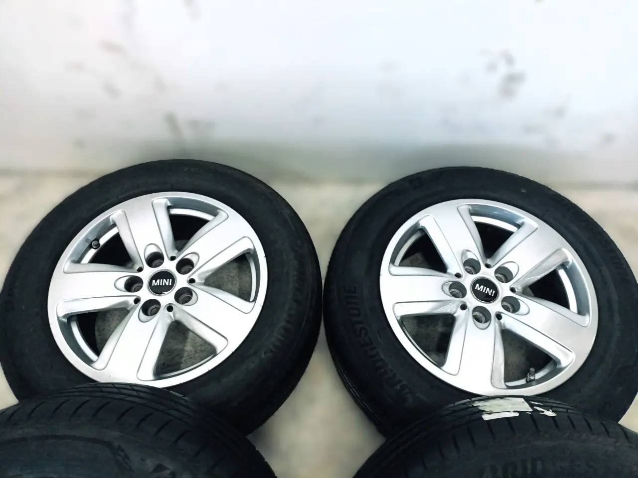 Billede 4 - 5x112 16" ET41 nav 66,6ø MINI sommersæt inkl. TPMS